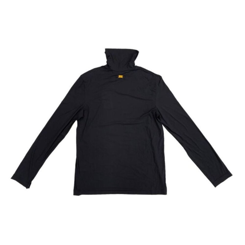 Fendi Long Sleeve High Neck Cut And Sewn Fy0983 Ah19 F0 Qa1 M Size Logo Plate